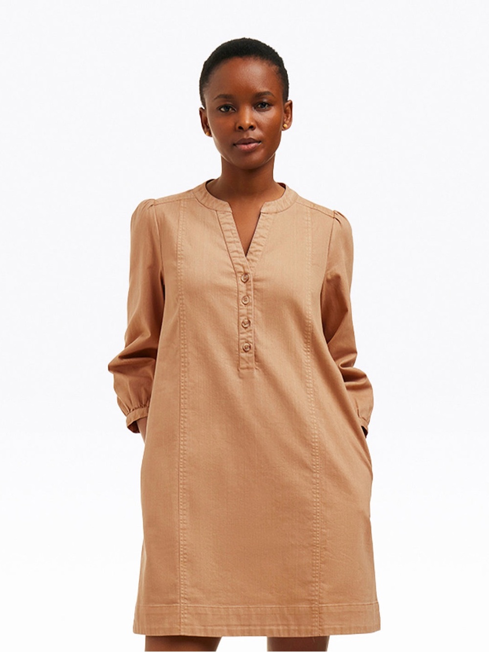 New Draper James Sz Lg Felicity Popover Shift Dress
